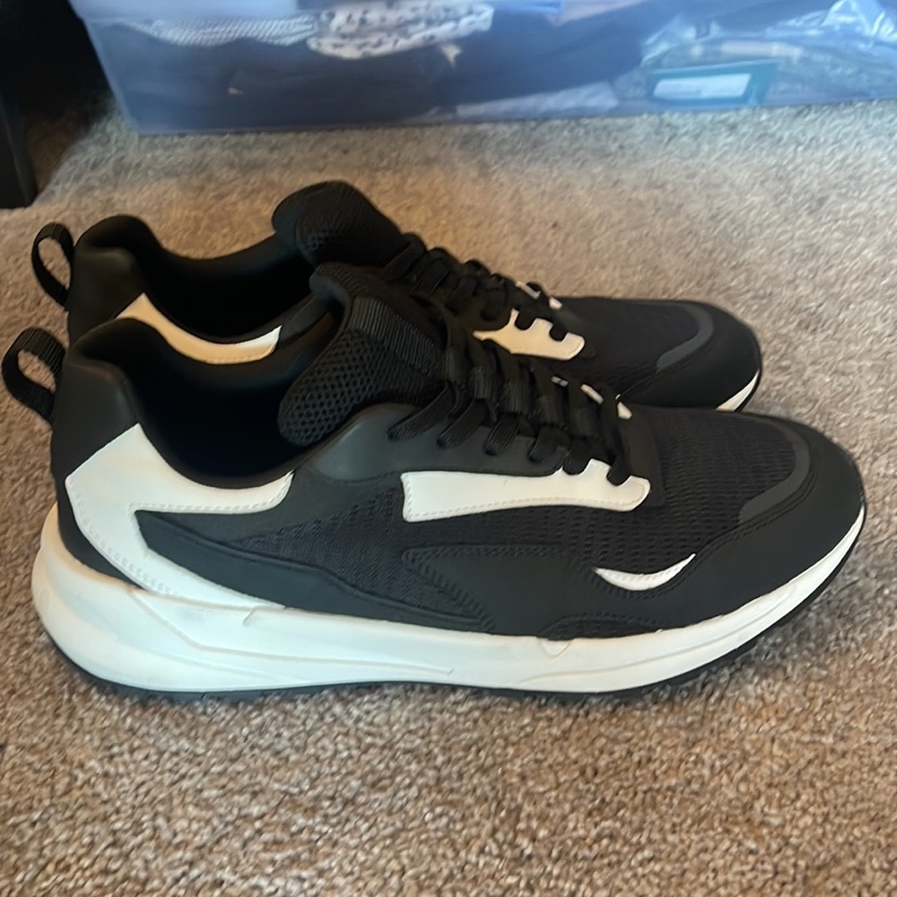 Black & White Trainers